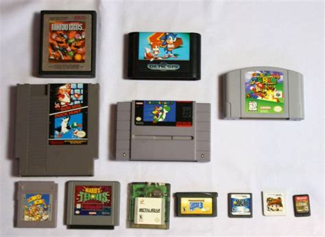 game cartridge|46 years ago, one video.